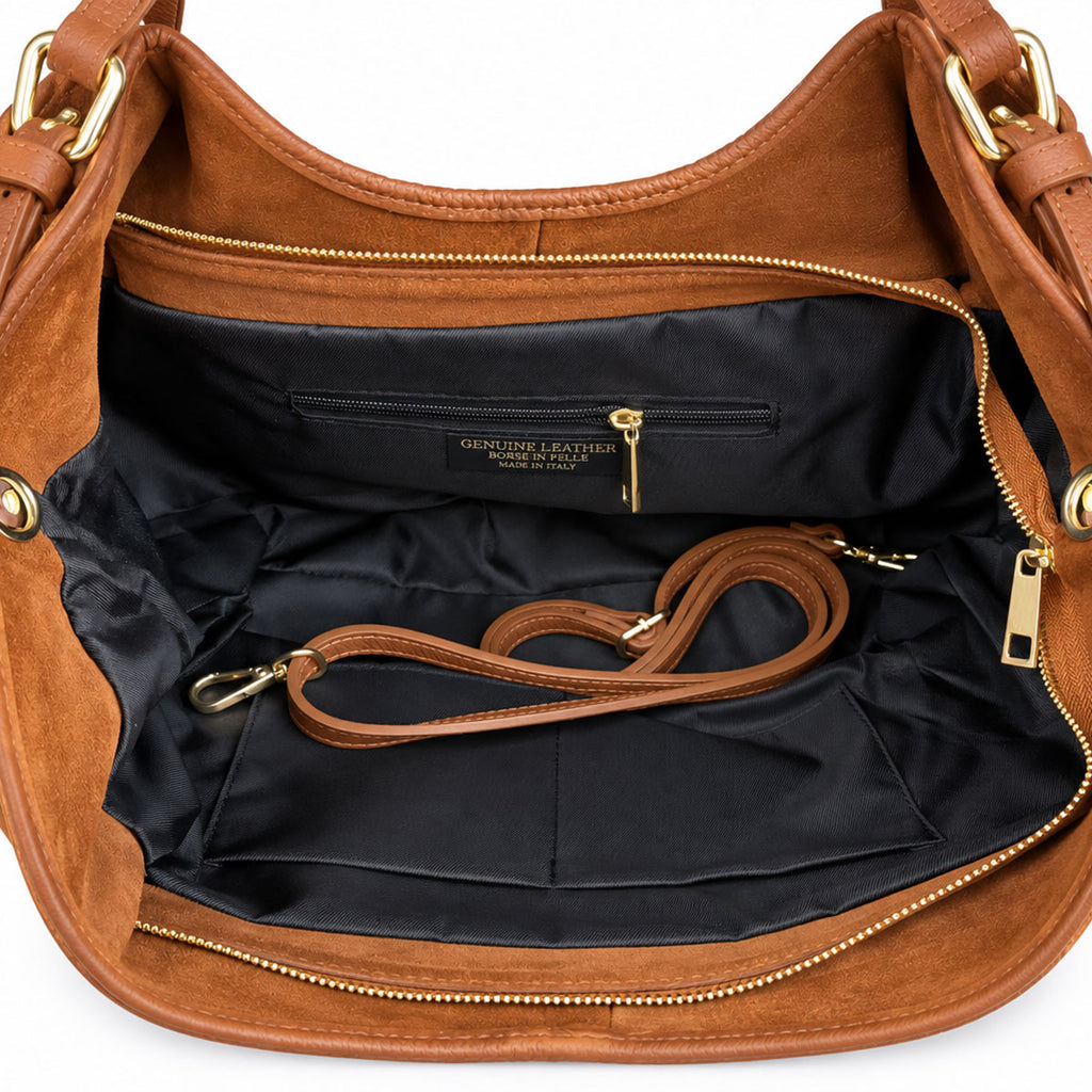 Borsa Batty Limited camoscio