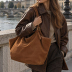 Borsa Batty Limited camoscio