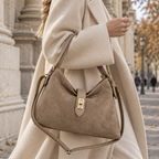 Borsa Zara camoscio