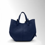 Borsa Butterfly con clip - Blu Notte