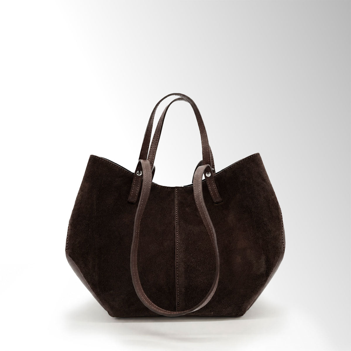 Borsa Butterfly con clip camoscio