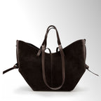 Borsa Butterfly con clip camoscio