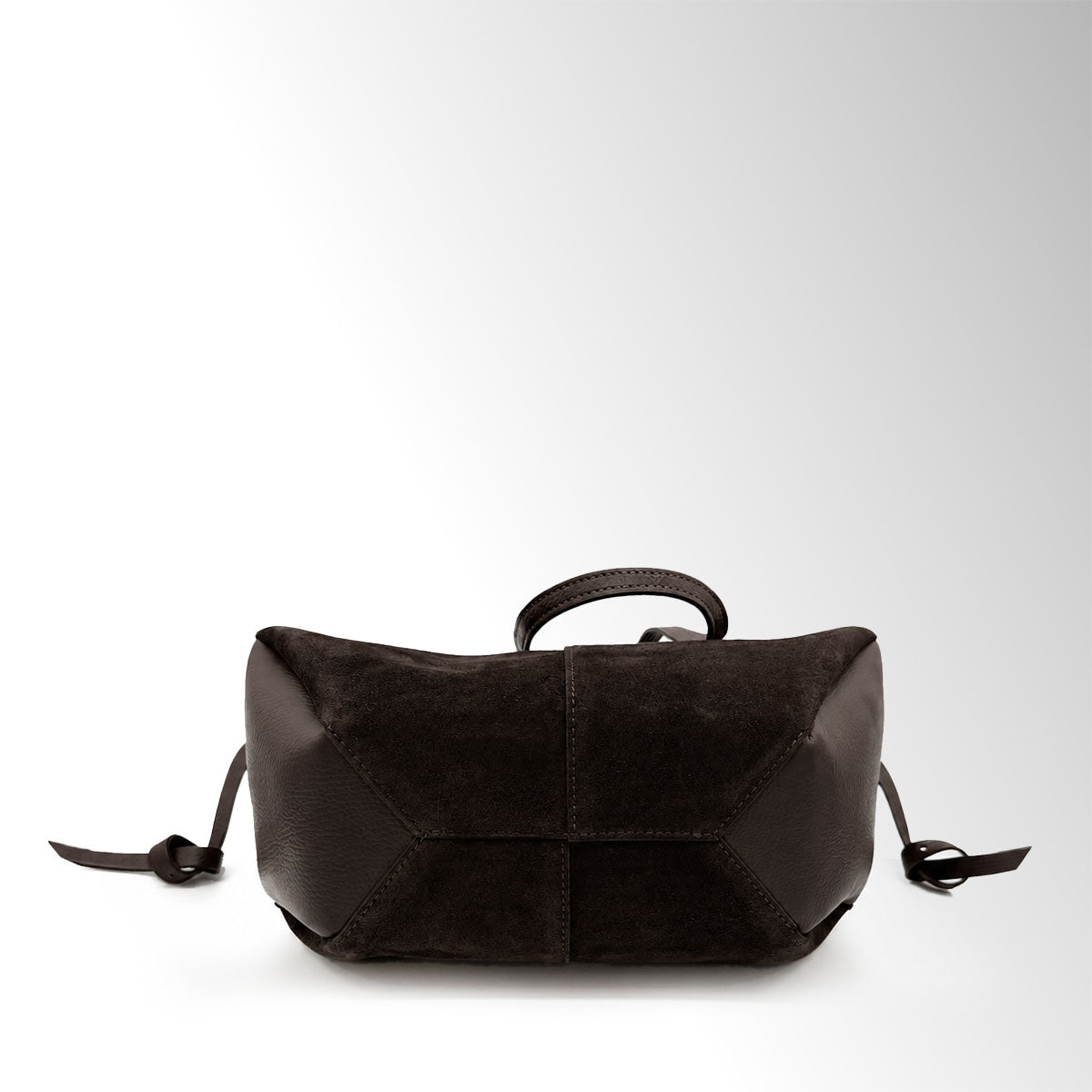 Borsa Butterfly con clip camoscio