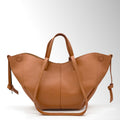 Borsa Butterfly con magnete - Cuoio