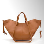 Borsa Butterfly con magnete - Cuoio