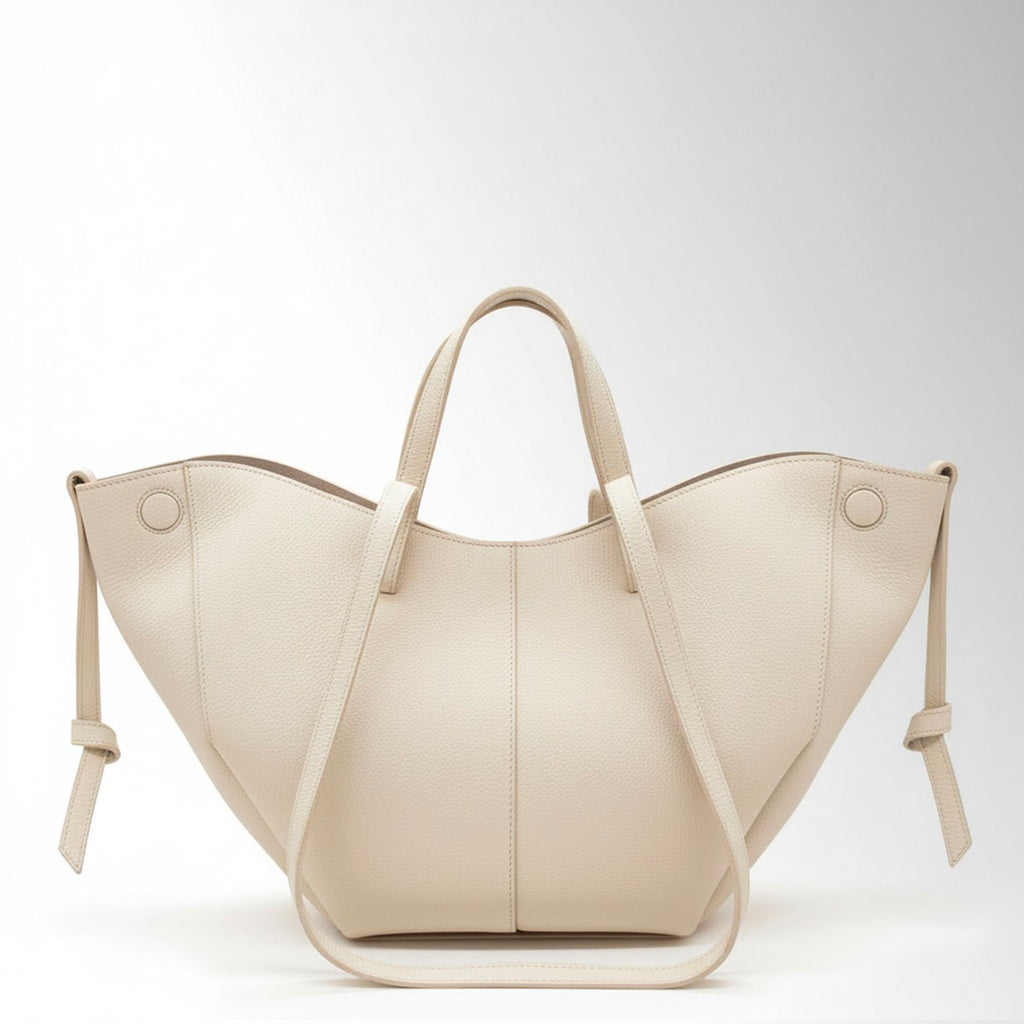 Borsa Butterfly con magnete - Latte