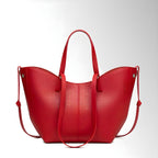 Borsa Butterfly con clip - Rosso