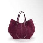Borsa Butterfly con clip camoscio