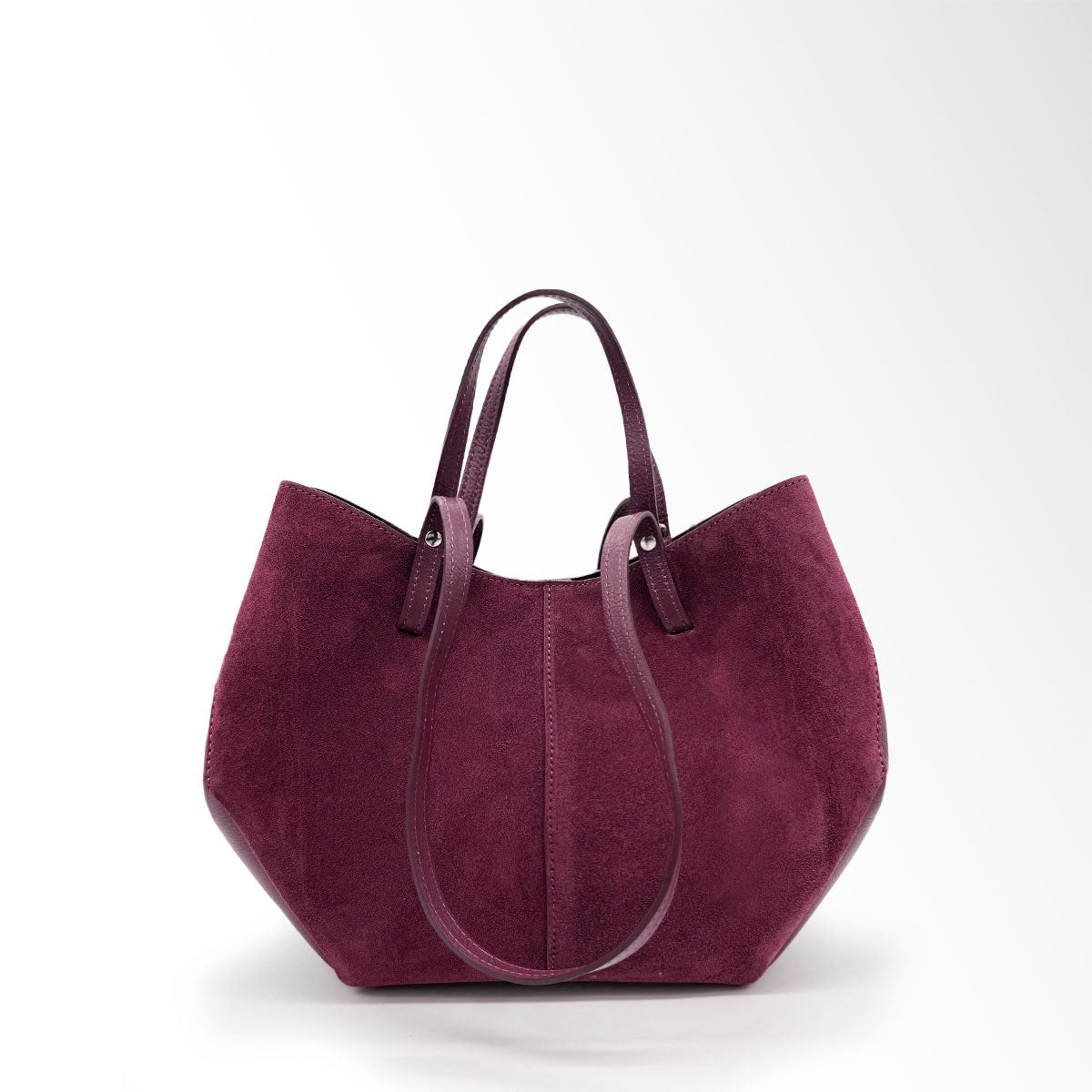 Borsa Butterfly con clip camoscio