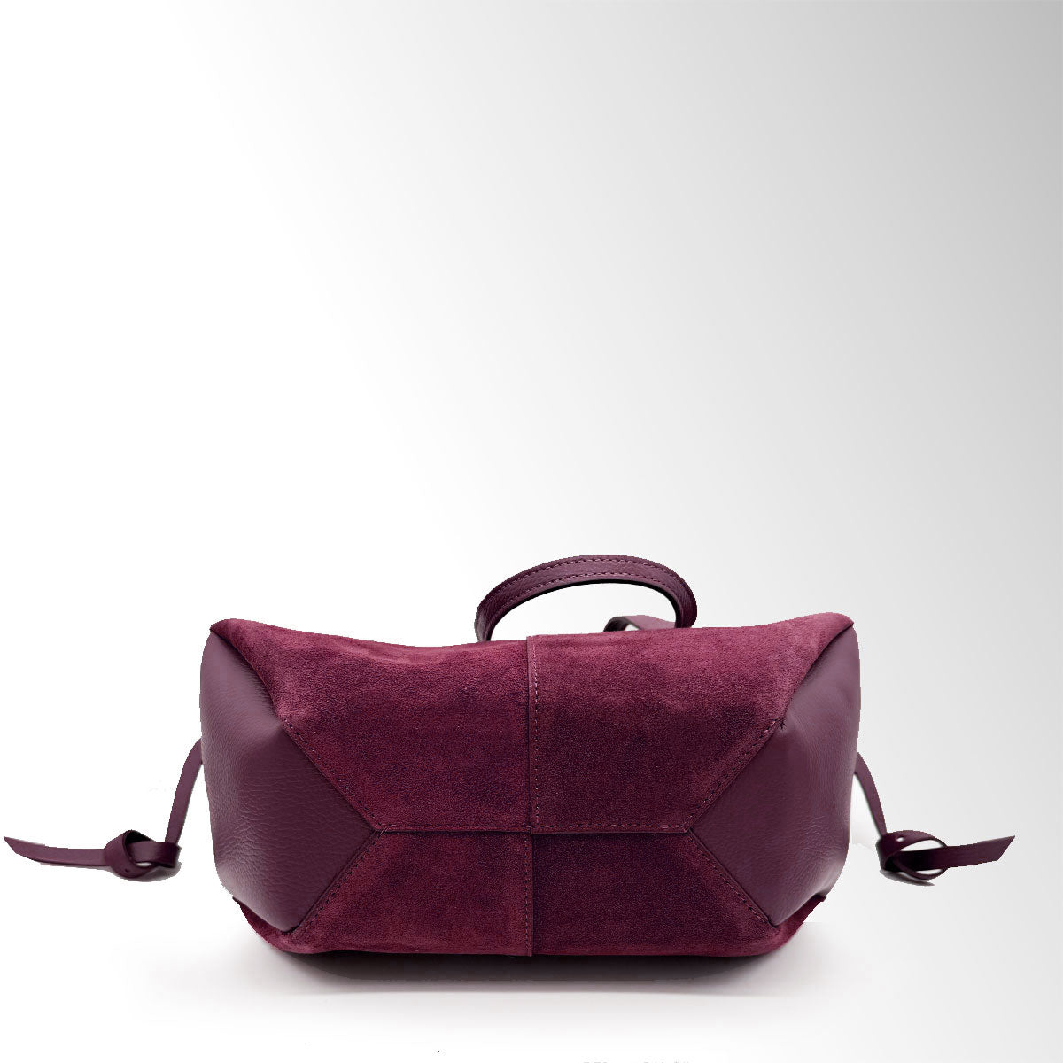 Borsa Butterfly con clip camoscio
