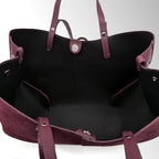 Borsa Butterfly con clip camoscio