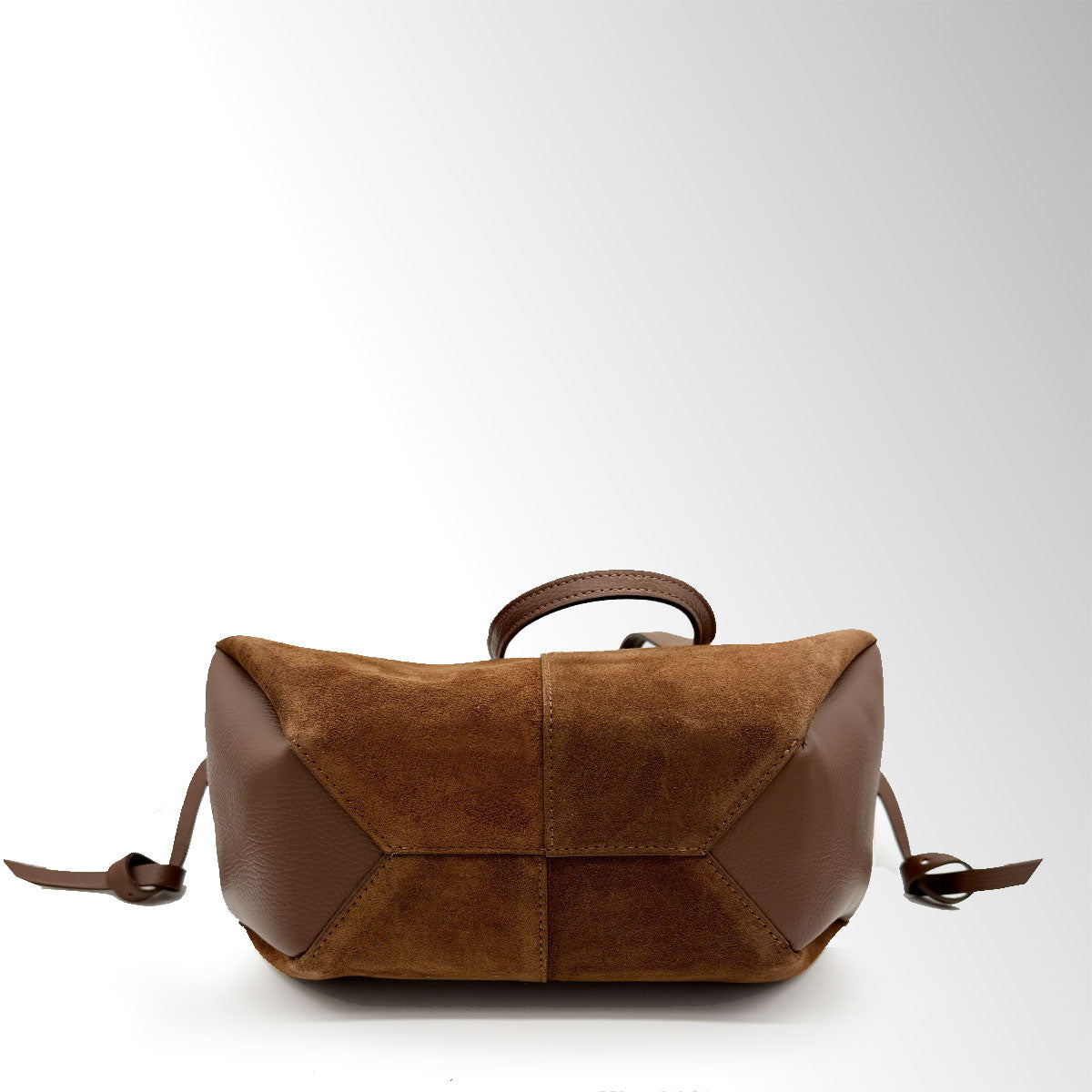 Borsa Butterfly con clip camoscio
