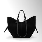 Borsa Butterfly con clip camoscio