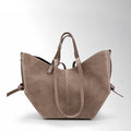 Borsa Butterfly con clip camoscio