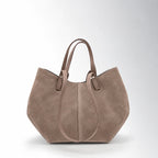 Borsa Butterfly con clip camoscio