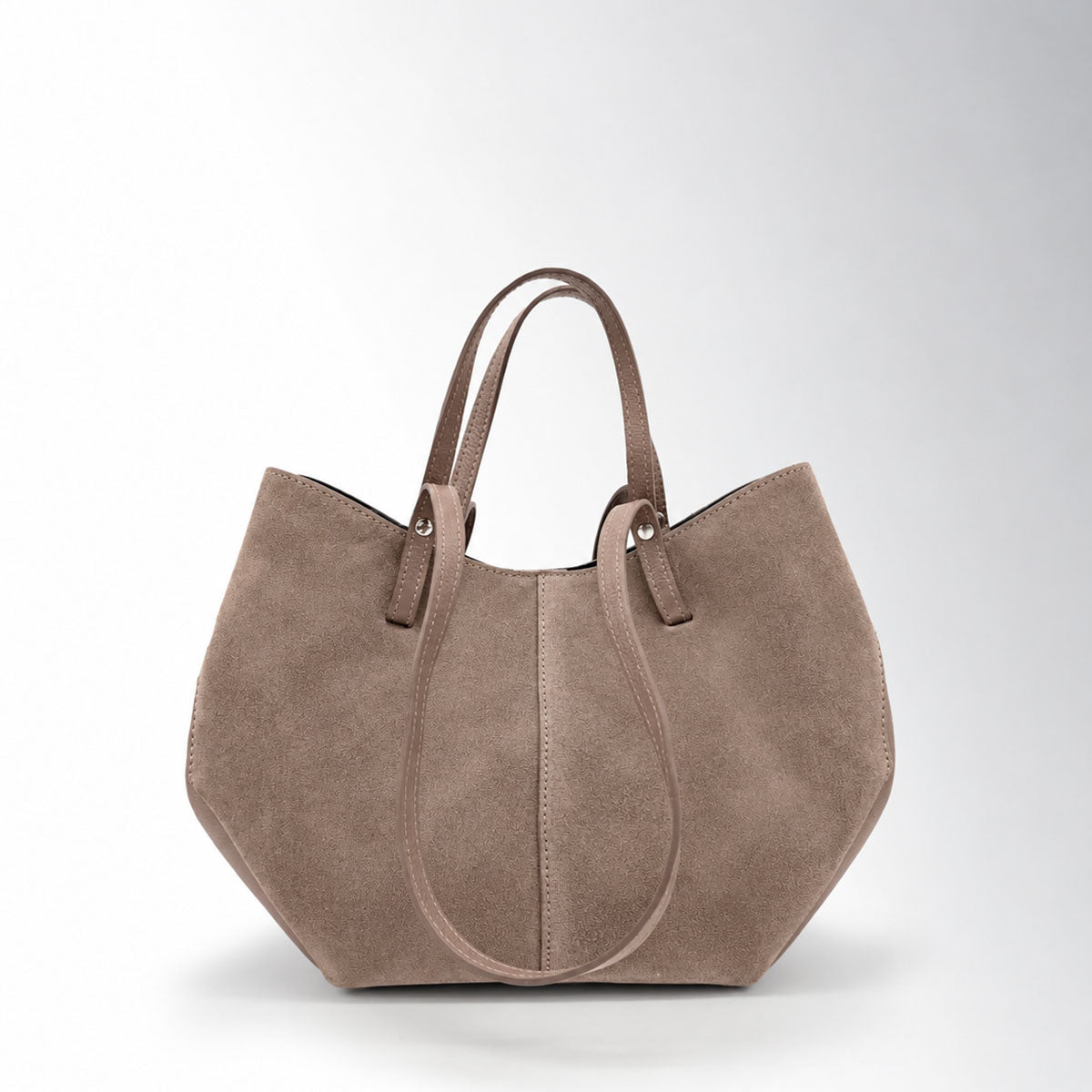 Borsa Butterfly con clip camoscio