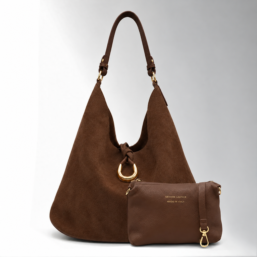 Borsa Shopper Chantal camoscio