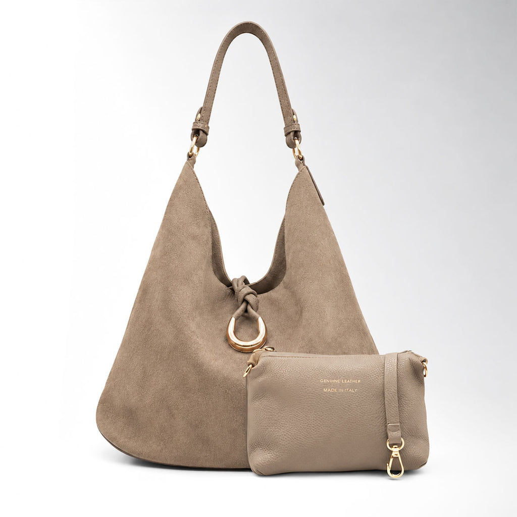 Borsa Shopper Chantal camoscio