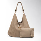 Borsa Shopper Chantal camoscio