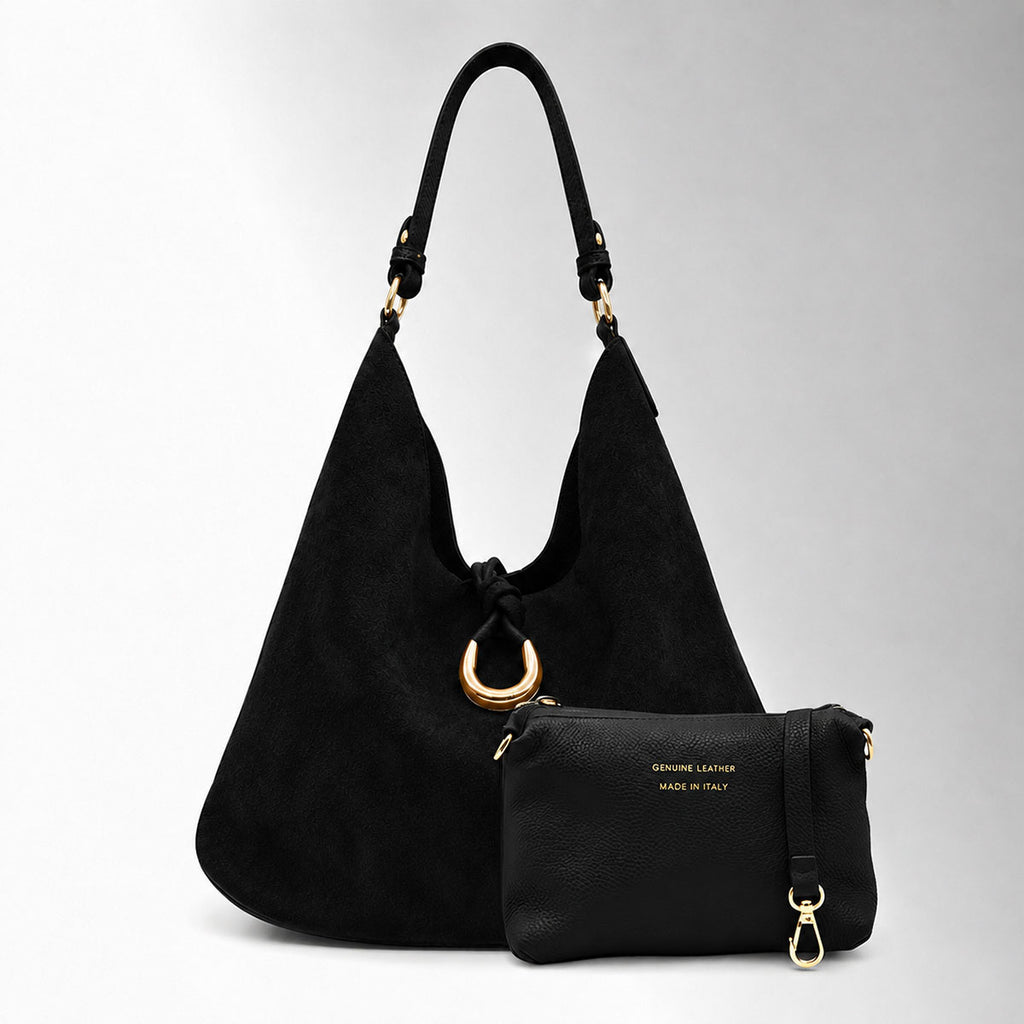 Borsa Shopper Chantal camoscio