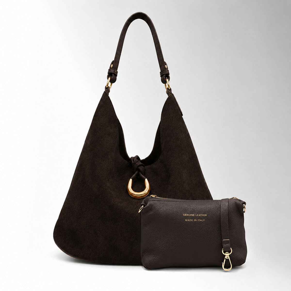 Borsa Shopper Chantal camoscio