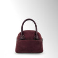 Borsa Dome Camoscio - Bordeaux