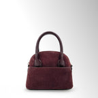 Borsa Dome Camoscio - Bordeaux