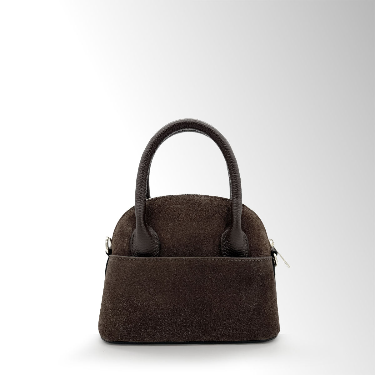 Borsa Dome Camoscio - Testa di Moro