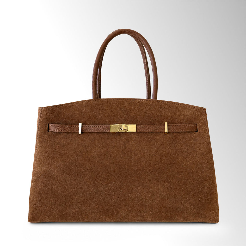 Borsa Elen camoscio - Cuoio