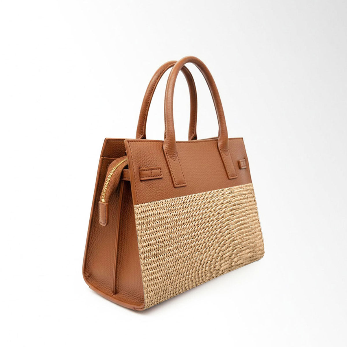 Borsa Elly Mid Rafia