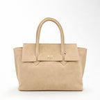 Borsa Emily camoscio - Beige camoscio