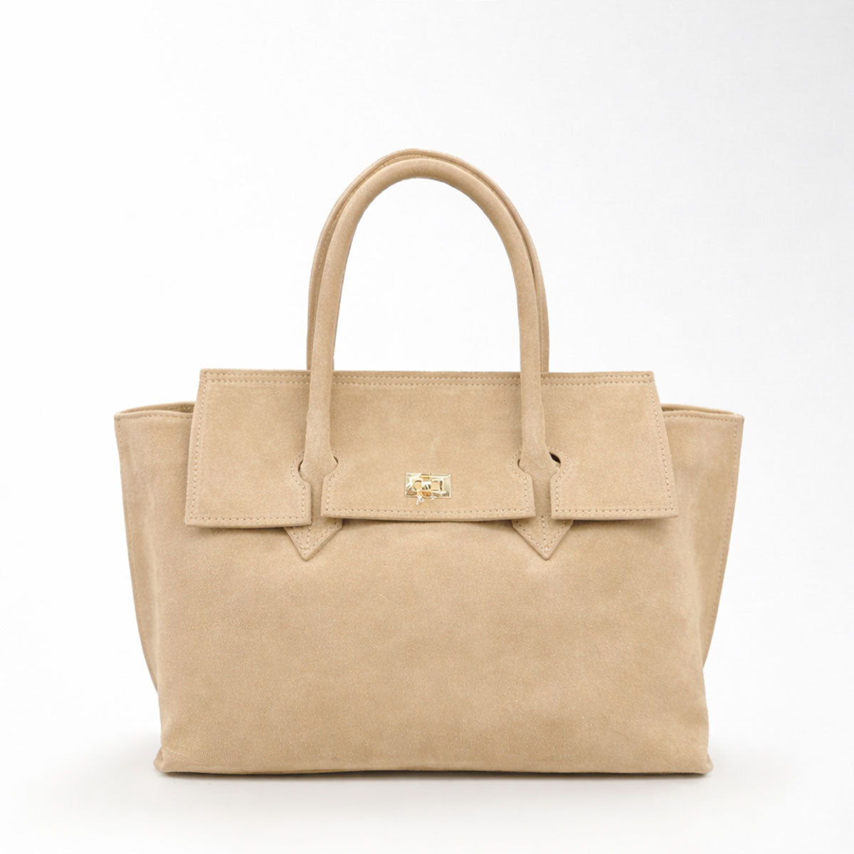 Borsa Emily camoscio - Beige camoscio