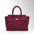 Borsa Emily camoscio - Bordeaux camoscio