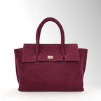 Borsa Emily camoscio - Bordeaux camoscio