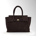 Borsa Emily camoscio - Testa di Moro camoscio
