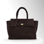 Borsa Emily camoscio - Testa di Moro camoscio