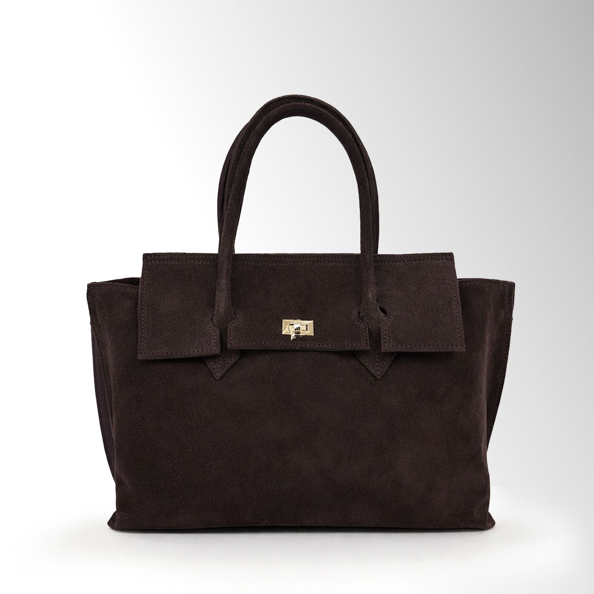 Borsa Emily camoscio - Testa di Moro camoscio