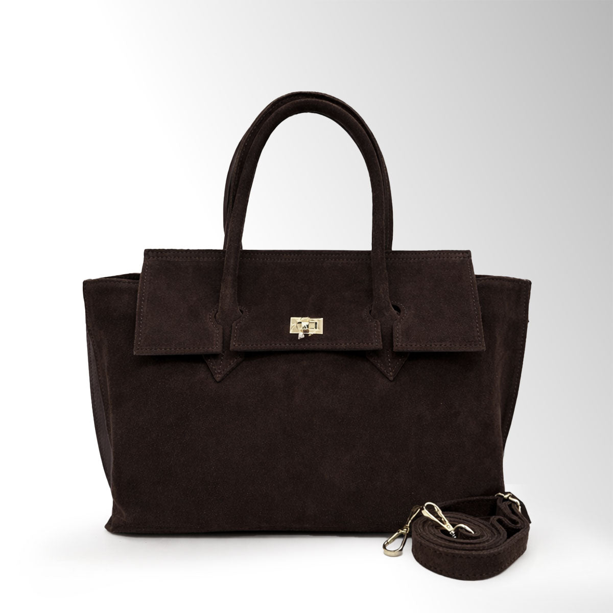 Borsa Emily camoscio