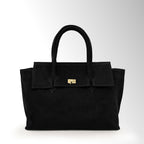 Borsa Emily camoscio - Nero camoscio