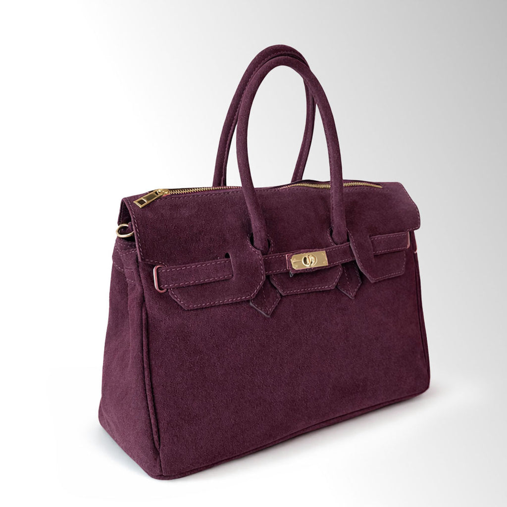 Borsa Evelyn camoscio