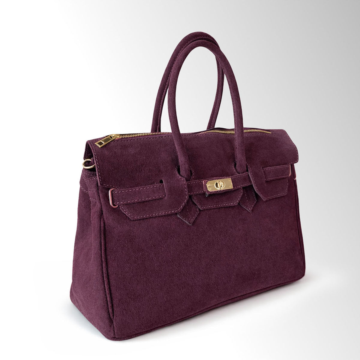 Borsa Evelyn camoscio