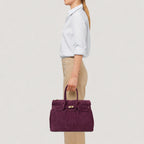 Borsa Evelyn camoscio