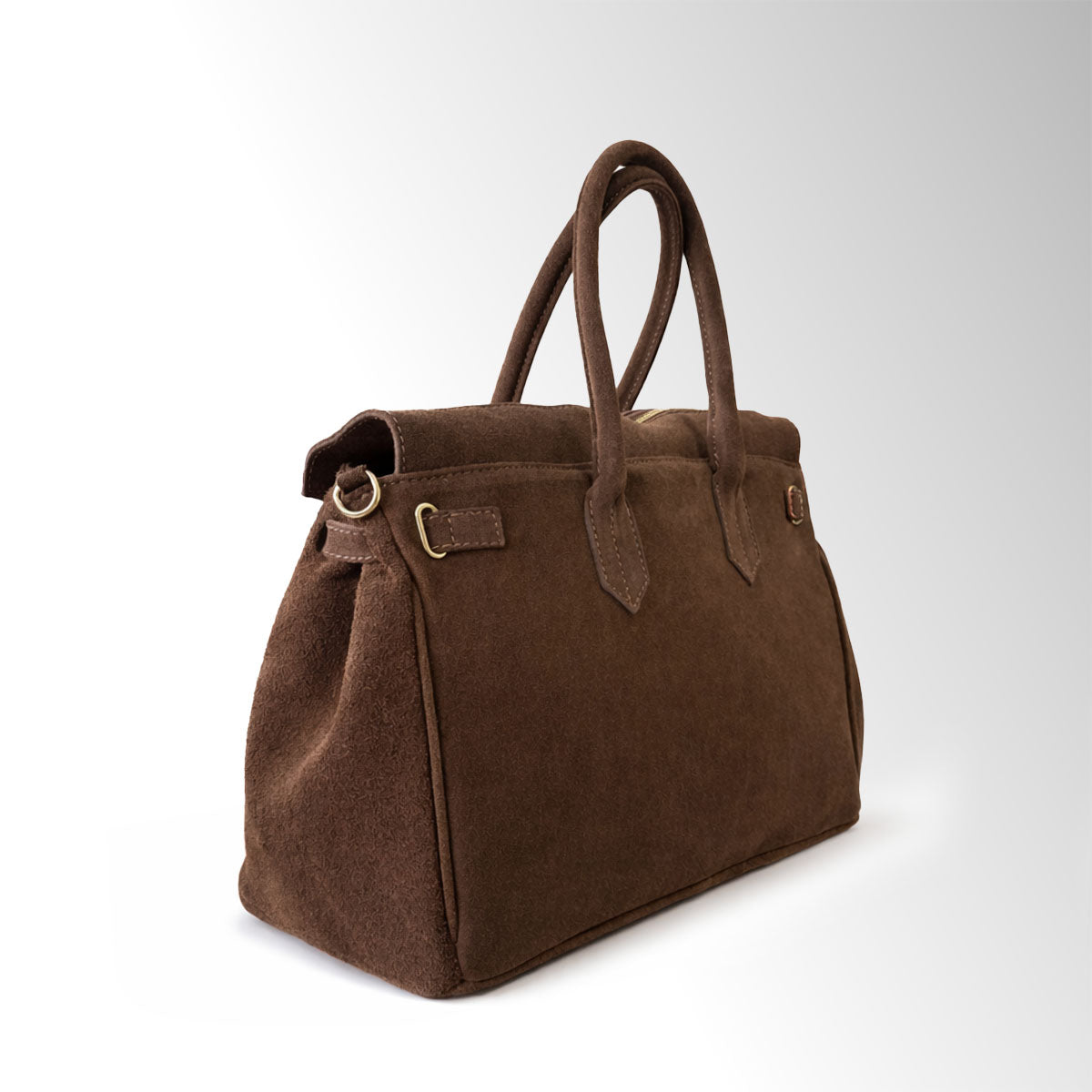 Borsa Evelyn camoscio