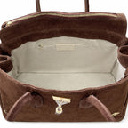 Borsa Evelyn camoscio