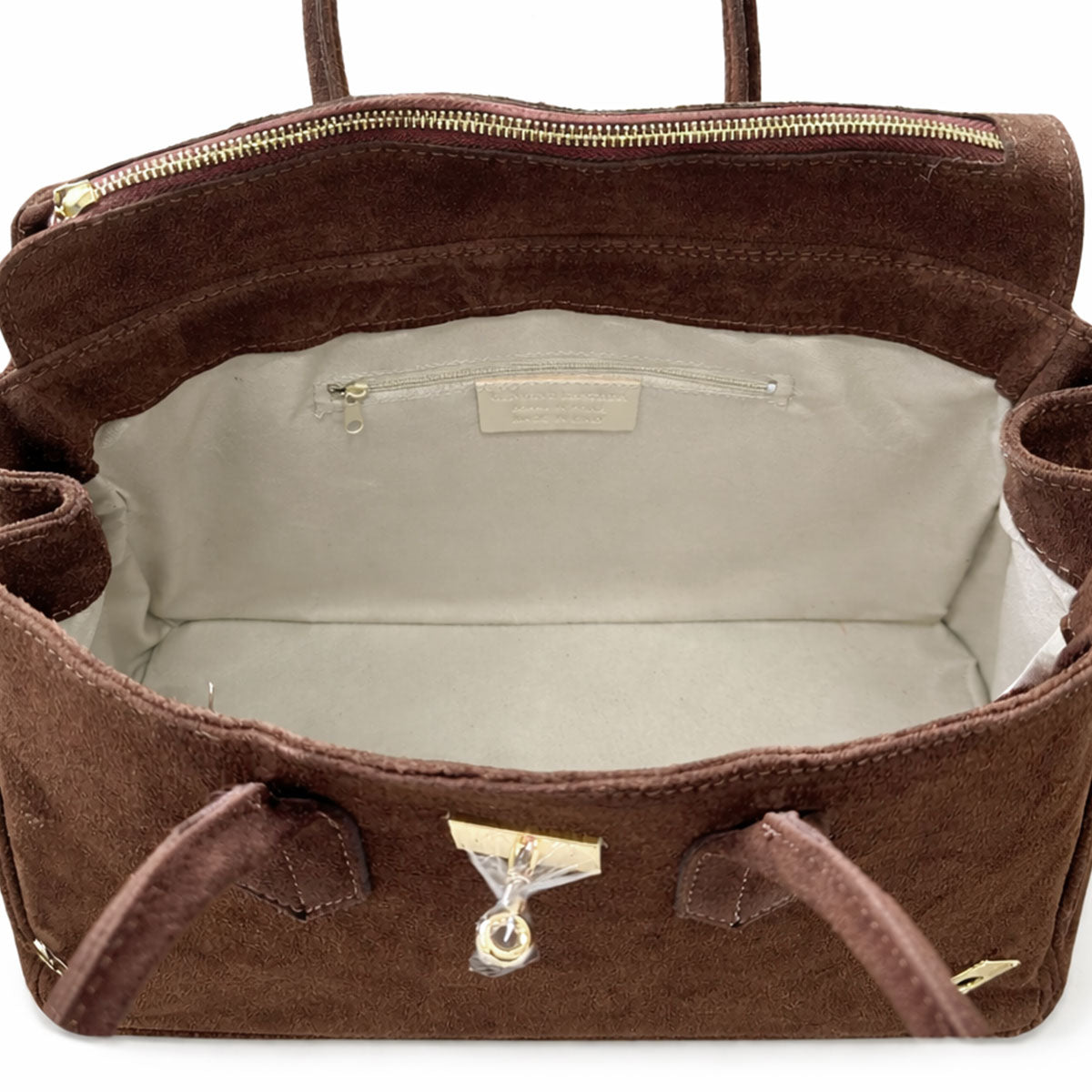 Borsa Evelyn camoscio