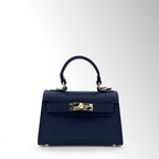 Borsa Gaya Pelle dollaro - Blu Notte dollaro