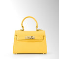 Borsa Gaya Pelle dollaro - Giallo dollaro