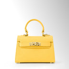 Borsa Gaya Pelle dollaro - Giallo dollaro