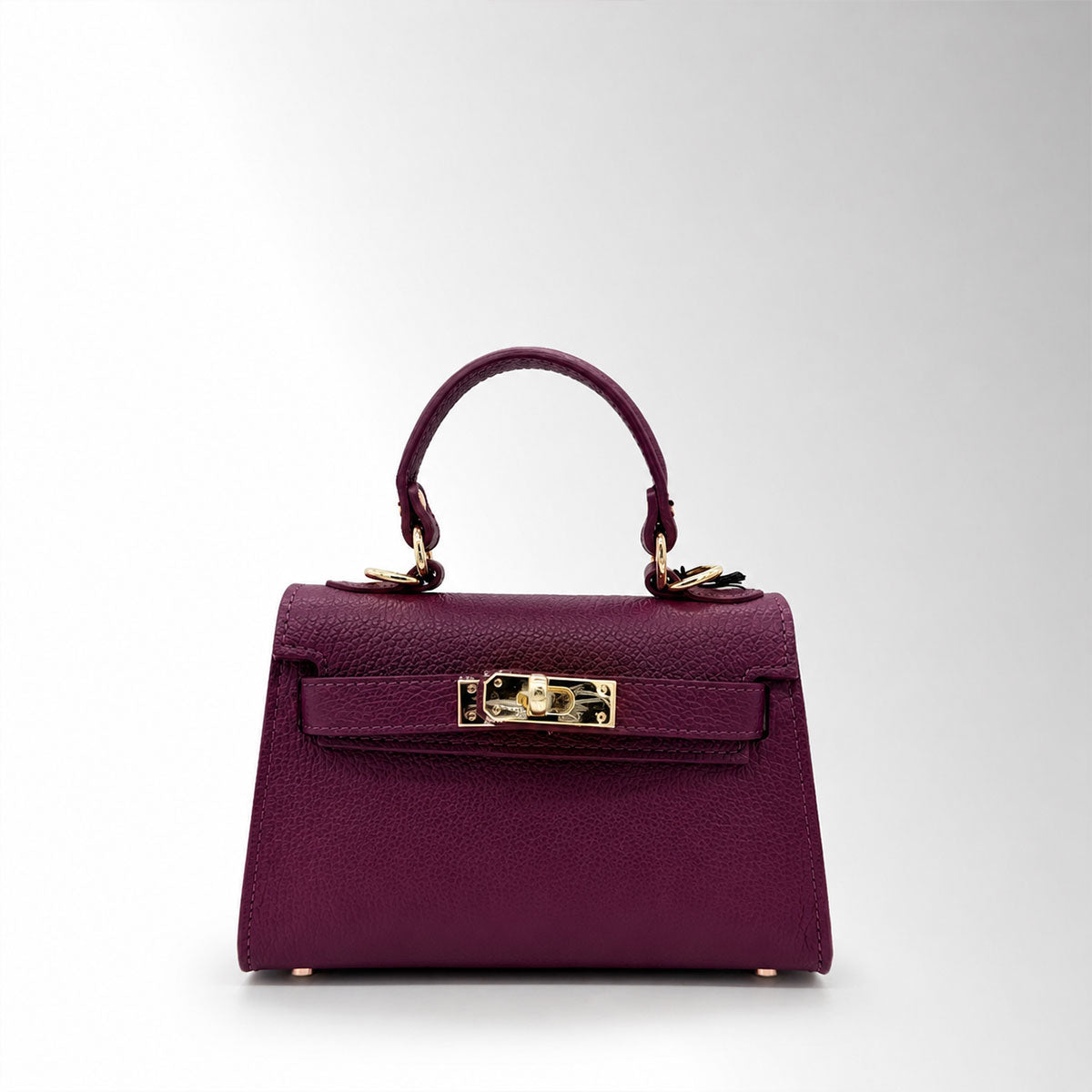 Borsa Gaya Pelle dollaro - Bordeaux dollaro