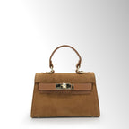 Borsa Gaya camoscio - Cuoio Pelle camoscio